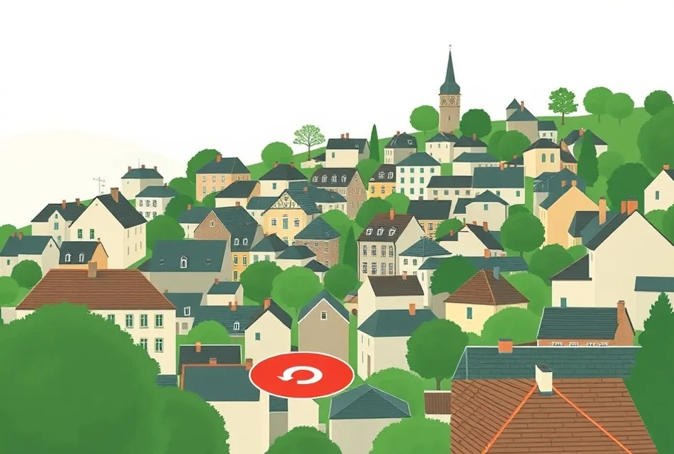 Carte du secteur d'intervention autour de Brissac Loire Aubance (49250)